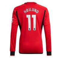 Manchester United Rasmus Hojlund #11 Hjemmebanetrøje 2023-24 Langærmet